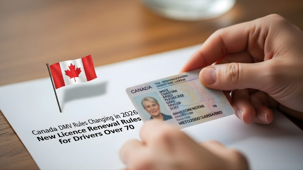 Canada DMV Rules Changing in 2026: New Licence Renewal Rules for Drivers Over 70