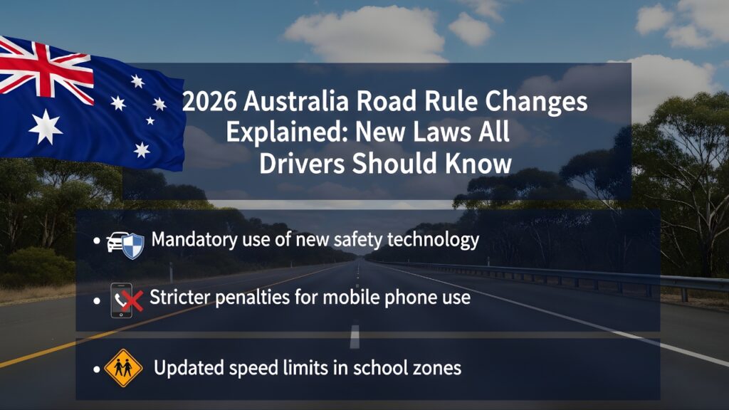 2026 Australia Road Rule Changes Explained: New Laws All Drivers Should Know